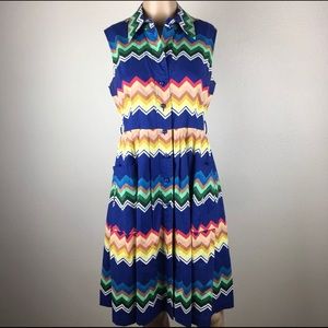 Tracy Reese Pleated Dress Anthropologie  Sz 2